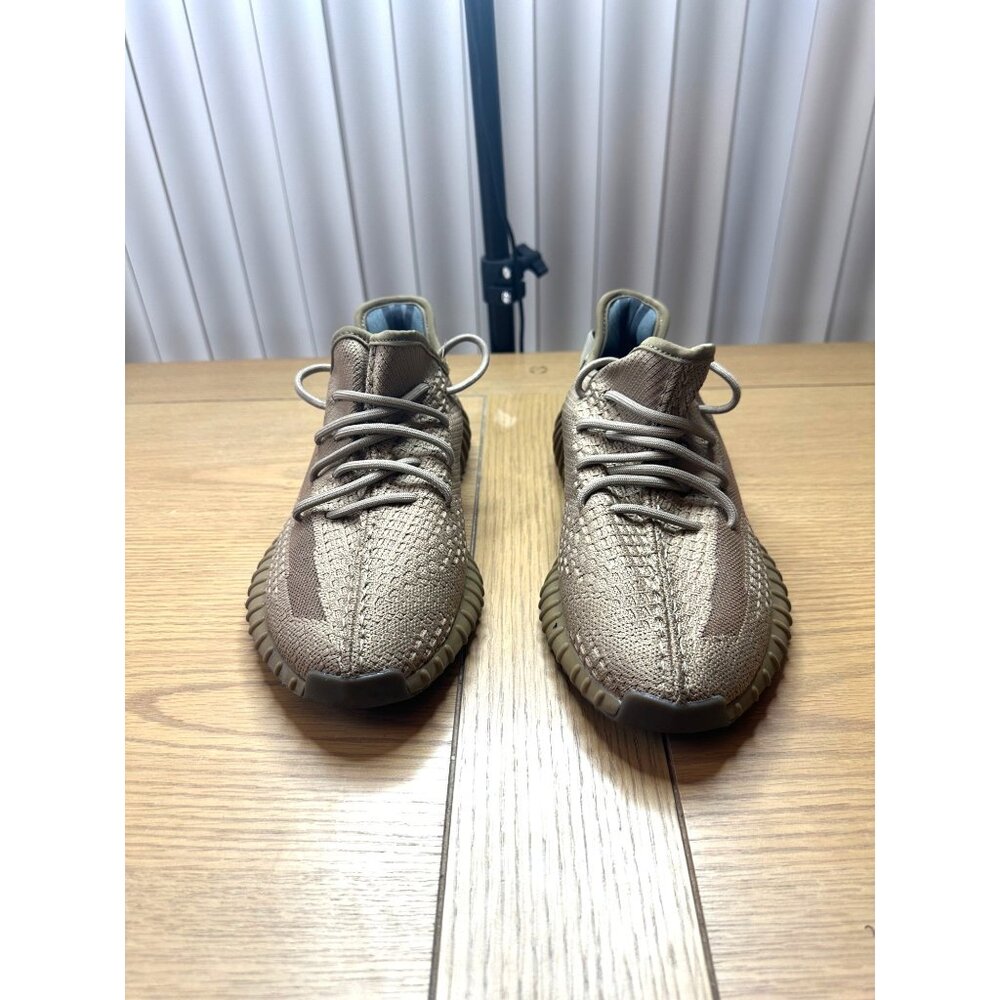 Adidas Yeezy Boost 350 V2 Earth Men's Knit Sport Shoe Sneakers Brown Tans